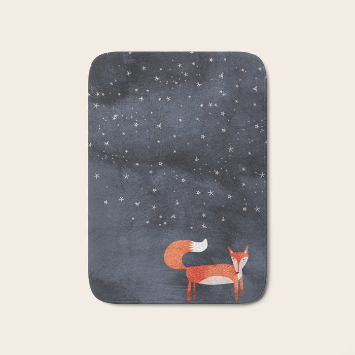 Fox Dream Bath Mat Gallery Image 1