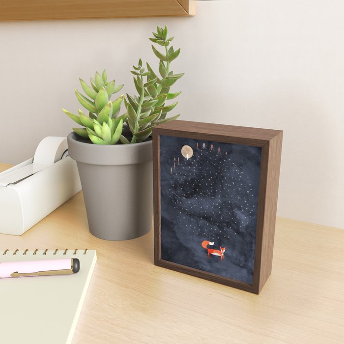 Fox Dream Mini Art Print Gallery Image 2