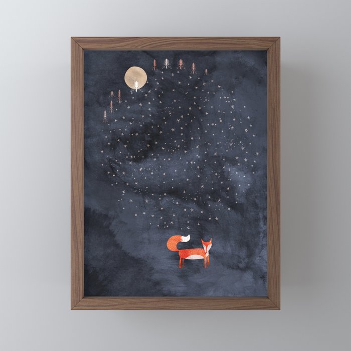 Fox Dream Mini Art Print Gallery Image 2