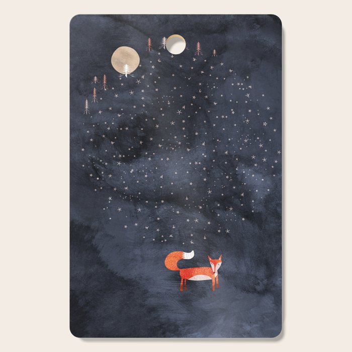 Fox Dream Cutting Board Gallery Image 1