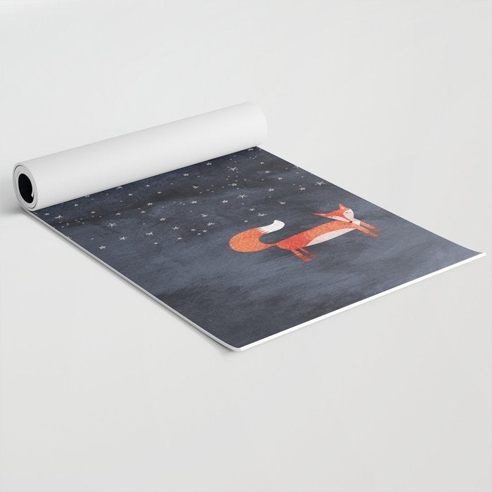 Fox Dream Yoga Mat Gallery Image 2