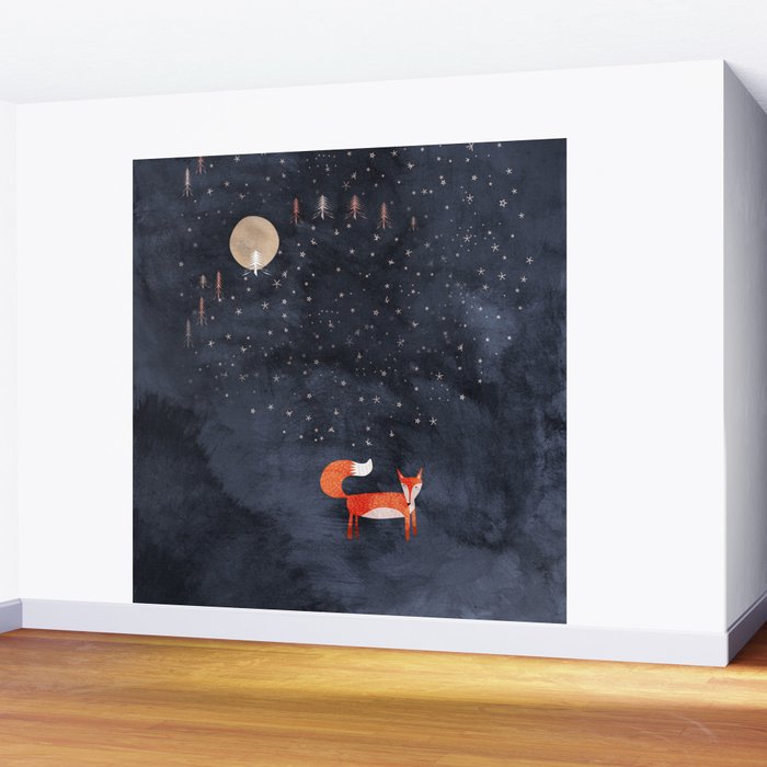 Fox Dream Wall Mural Gallery Image 2