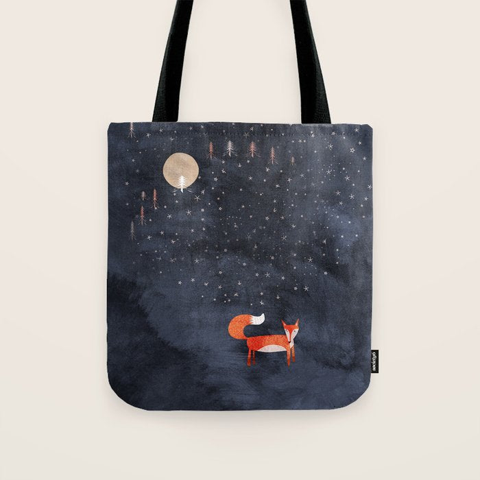 Fox Dream Tote Bag Gallery Image 1