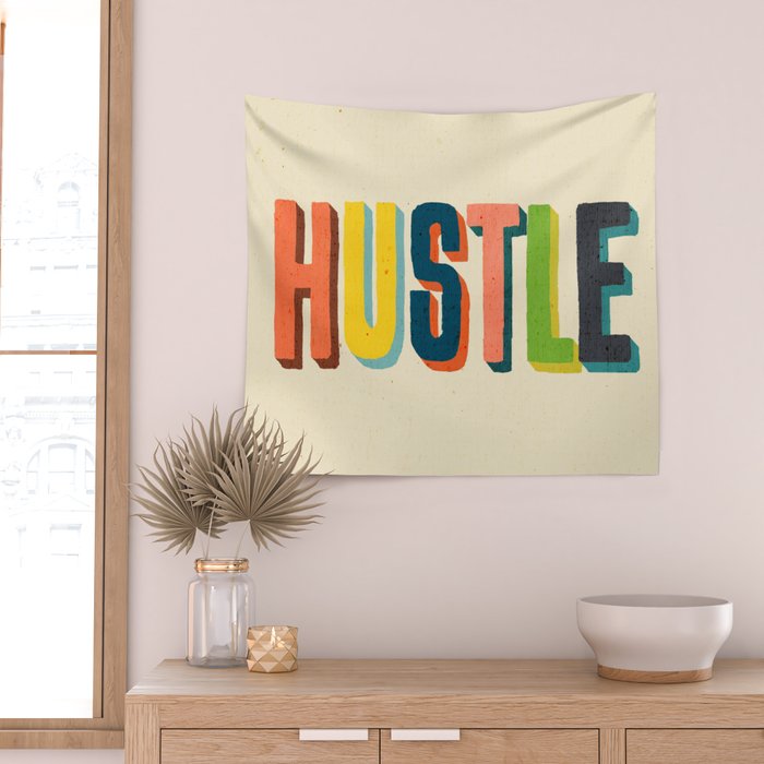 Hustle Wall Tapestry Gallery Image 2