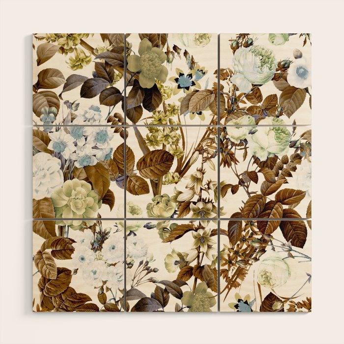SUMMER BOTANICAL VIII Wood Wall Art Gallery Image 1