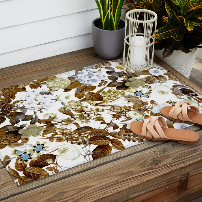SUMMER BOTANICAL VIII Outdoor Rug Gallery Image 2