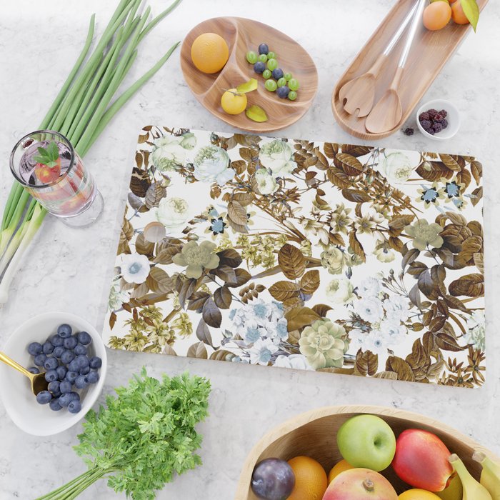 SUMMER BOTANICAL VIII Cutting Board Gallery Image 2