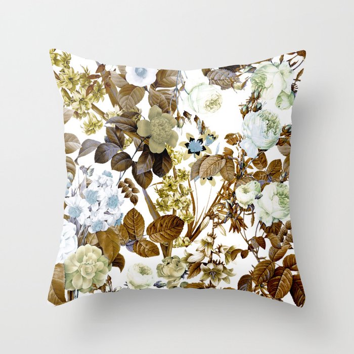 SUMMER BOTANICAL VIII Throw Pillow Gallery Image 6