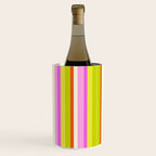Classic Stripes XVIII - Y2K Pink and Green Wine Chiller Gallery Image 1