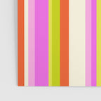 Classic Stripes XVIII - Y2K Pink and Green Poster Gallery Image 3
