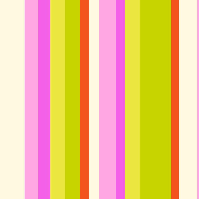 Classic Stripes XVIII - Y2K Pink and Green Coffee Mug Gallery Image 2