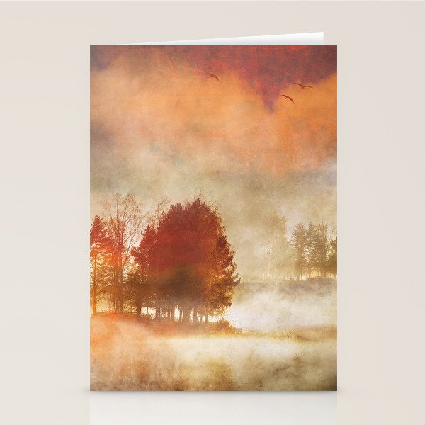 Autumn Mist Stationery Card Gallery Image 2
