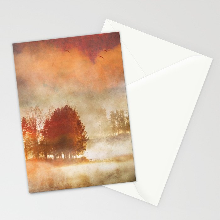 Autumn Mist Stationery Card Gallery Image 2
