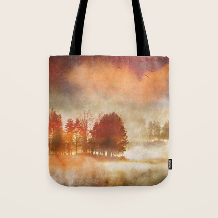 Autumn Mist Tote Bag Gallery Image 1