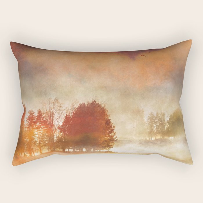 Autumn Mist Rectangular Pillow Gallery Image 1