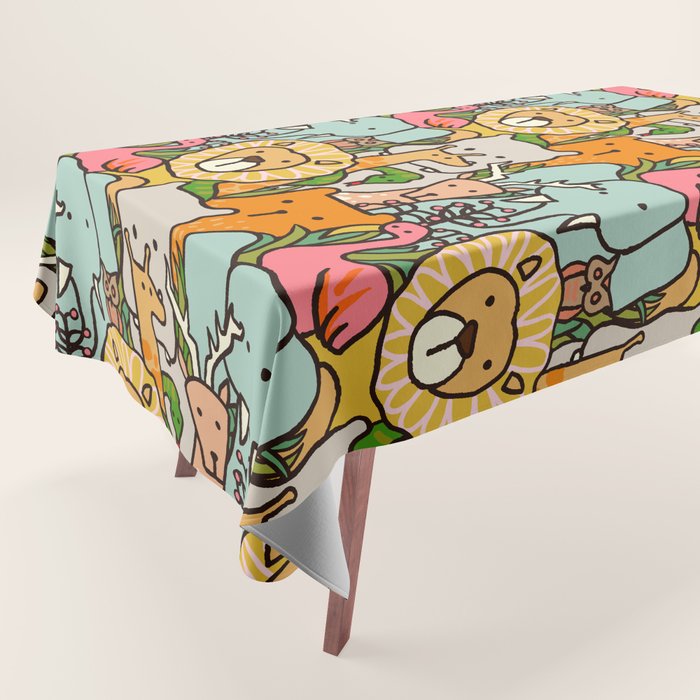 Jungle Tablecloth Gallery Image 1