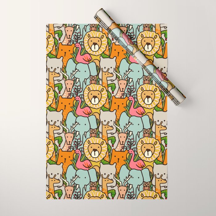Jungle Wrapping Paper Gallery Image 1