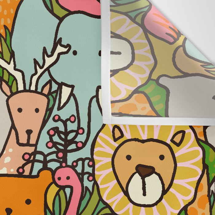 Jungle Wall Tapestry Gallery Image 3
