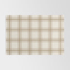 Farmhouse Plaid in Caramel, Tan and Cream Rug Gallery Image 2