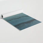 WITHIN THE TIDES - CRASHING WAVES TEAL Yoga Mat Gallery Image 2