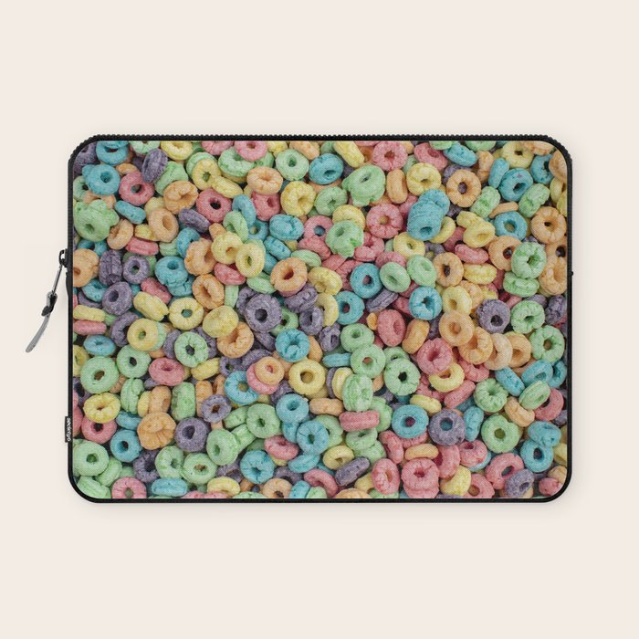 Fruity Cereal Laptop Sleeve Gallery Image 1
