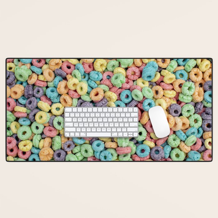 Fruity Cereal Desk Mat Gallery Image 1