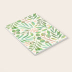 Watercolor Leaves II Notebook Gallery Image 3