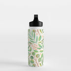 Watercolor Leaves II Water Bottle Gallery Image 3