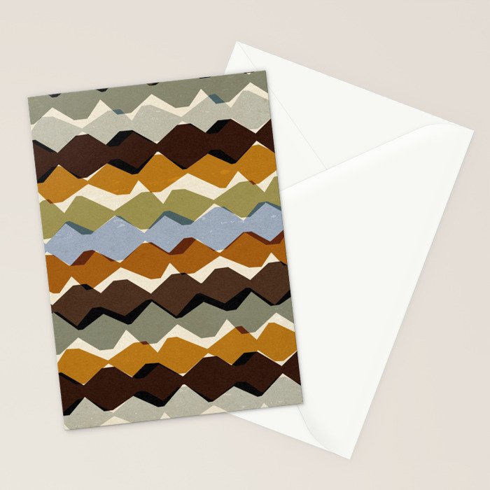 Natural Rhythm Waves Stationery Card Gallery Image 2