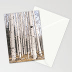Tall Birch Forest Stationery Card Gallery Image 2