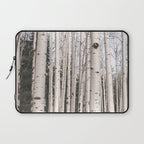 Tall Birch Forest Laptop Sleeve Gallery Image 1