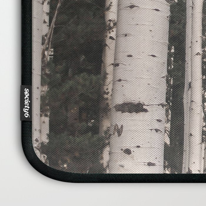 Tall Birch Forest Laptop Sleeve Gallery Image 3