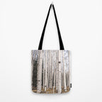 Tall Birch Forest Tote Bag Gallery Image 2