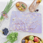 Vincent Van Gogh Almond Blossoms  Lavender Cutting Board Gallery Image 2