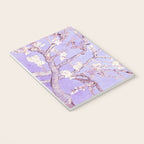 Vincent Van Gogh Almond Blossoms  Lavender Notebook Gallery Image 3