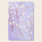Vincent Van Gogh Almond Blossoms  Lavender Cutting Board Gallery Image 1