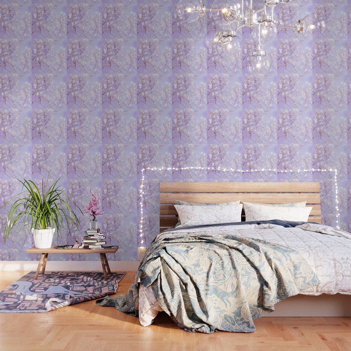 Vincent Van Gogh Almond Blossoms  Lavender Wallpaper Gallery Image 3