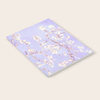Vincent Van Gogh Almond Blossoms  Lavender Notebook Gallery Image 2