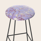 Vincent Van Gogh Almond Blossoms  Lavender Stool Gallery Image 2