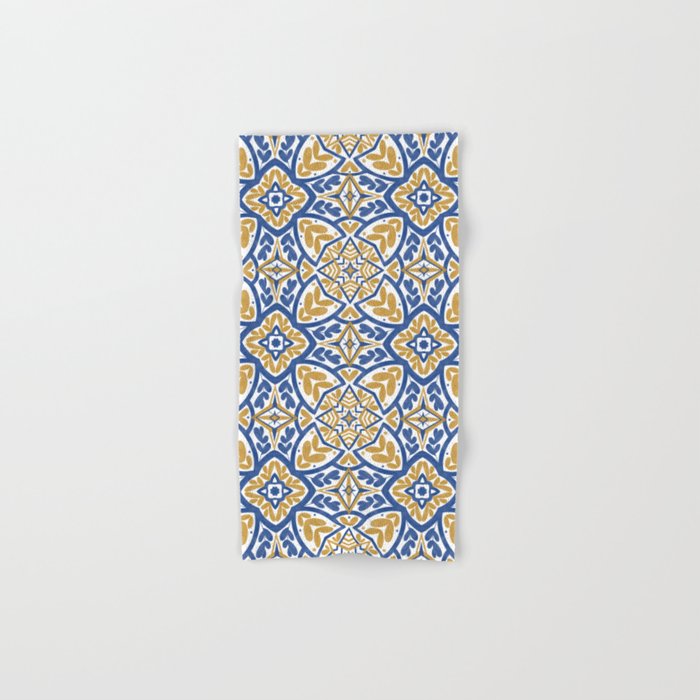 Intricate Ornamentals tiles NS Bath Towel Gallery Image 1