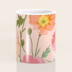 Large Poppy Coral Coffee Mug Gallery Image 4