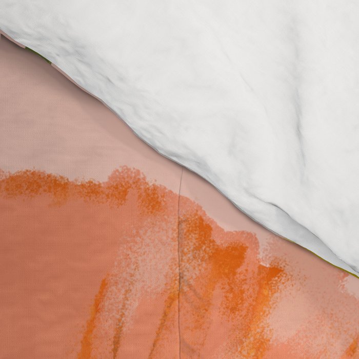 Large Poppy Coral Comforter Gallery Image 4