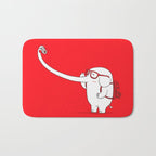 Lonely Traveller Bath Mat Gallery Image 1