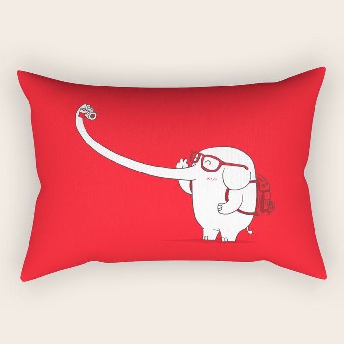 Lonely Traveller Rectangular Pillow Gallery Image 2