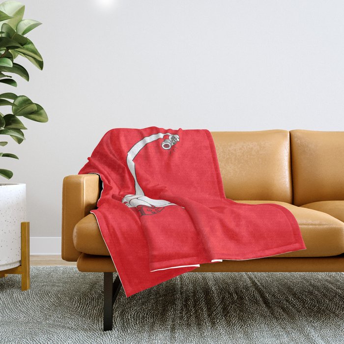 Lonely Traveller Throw Blanket Gallery Image 1