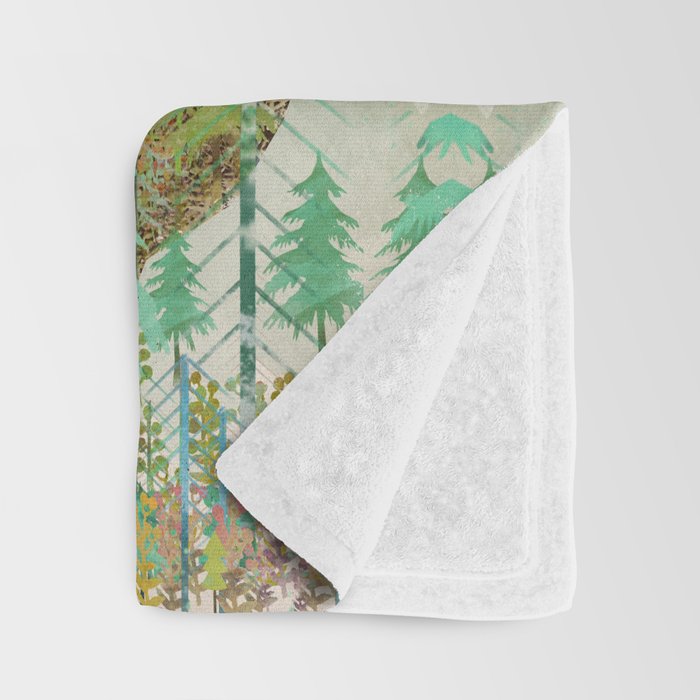 the forest keeper Throw Blanket Gallery Image 3