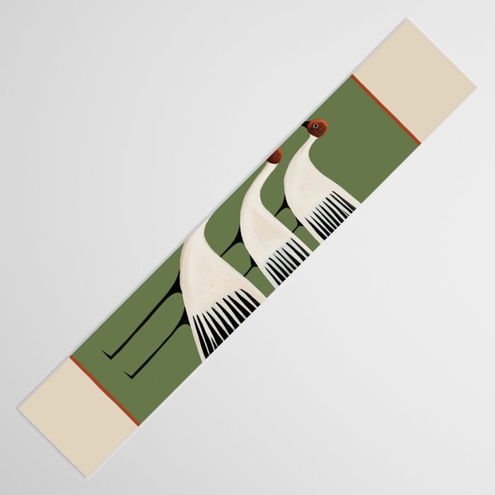 Striped Bird Trio Table Runner Gallery Image 3