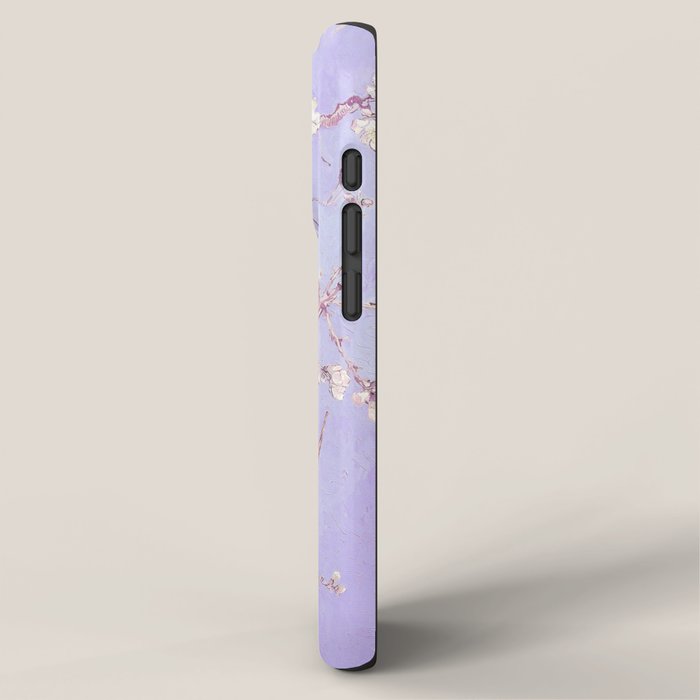 Vincent Van Gogh Almond Blossoms  Lavender iPhone Case Gallery Image 2