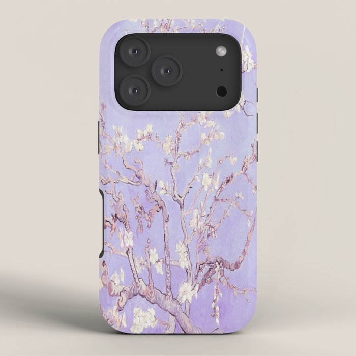 Vincent Van Gogh Almond Blossoms  Lavender iPhone Case Gallery Image 3