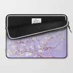 Vincent Van Gogh Almond Blossoms  Lavender Laptop Sleeve Gallery Image 2